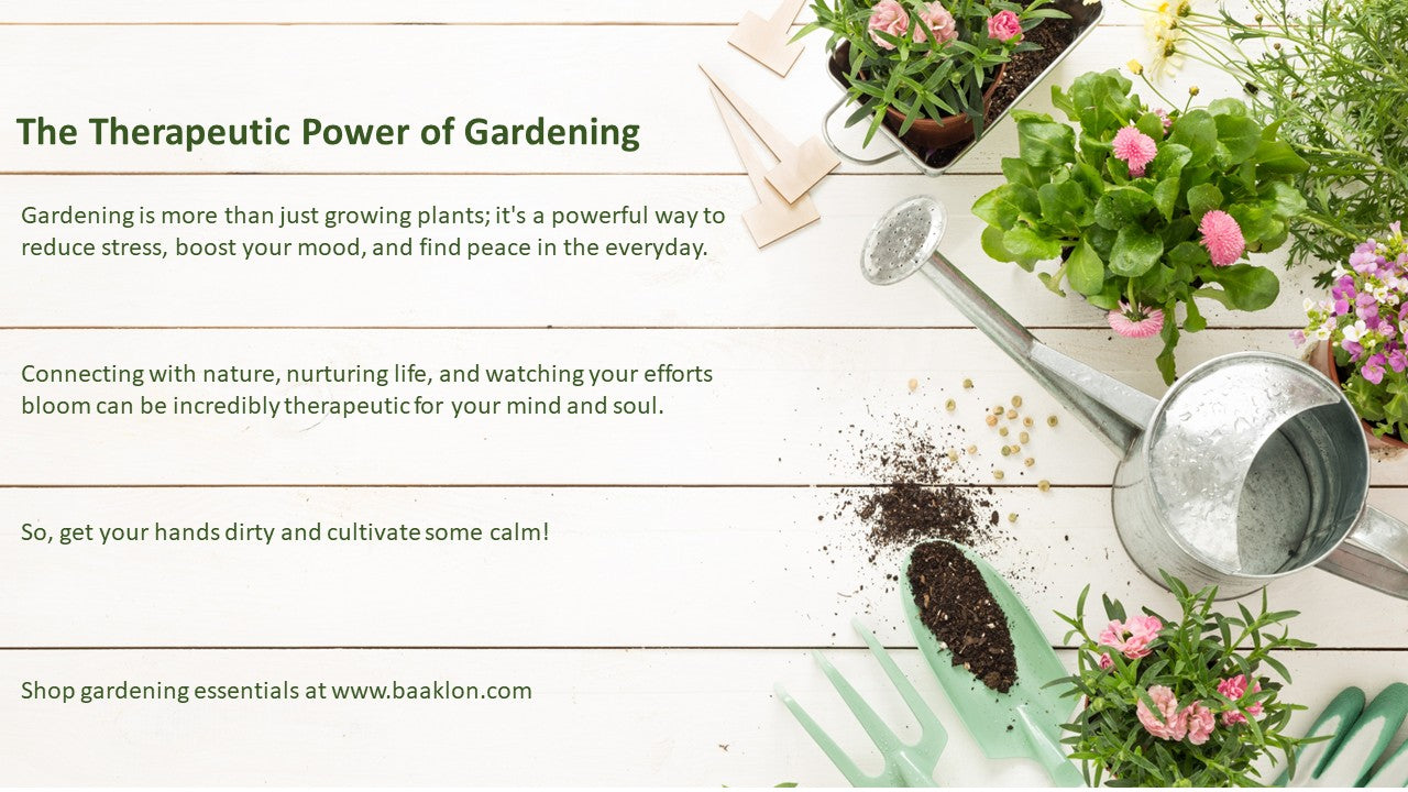 The Therapeutic Power of Gardening