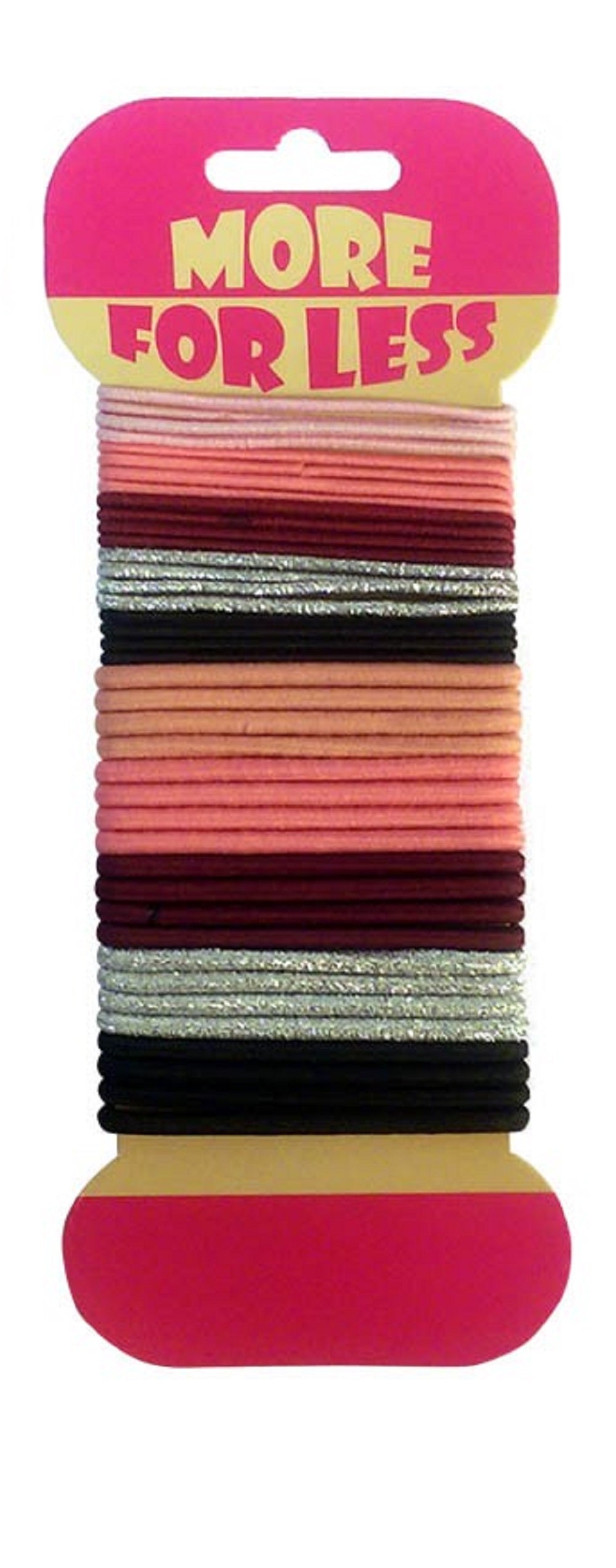Pack of 40 Elastics Bobbles Hair Bands Ties