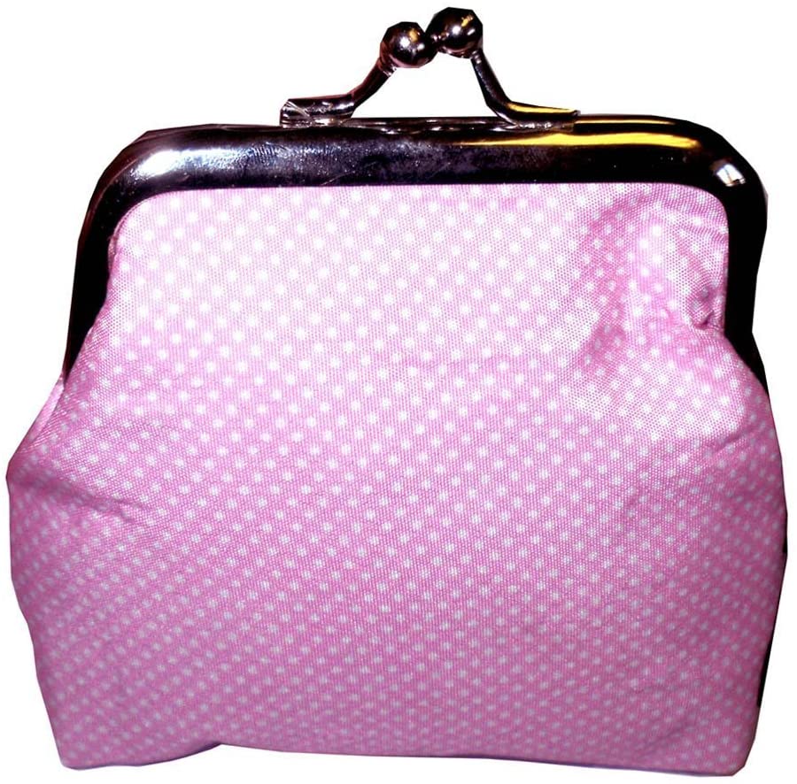Pink Polka Dots Coin Purse