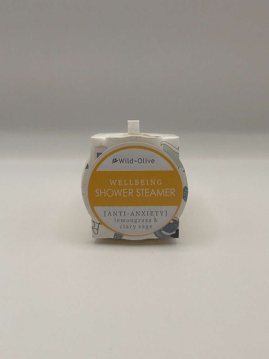 Wellbeing Shower Steamer - Lemongrass & Clary Sage