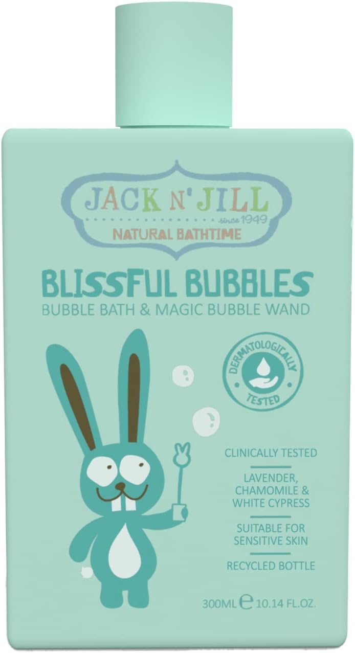 Jack N' Jill Blissful Bubbles Bubble Bath with Bubble Wand 300ml