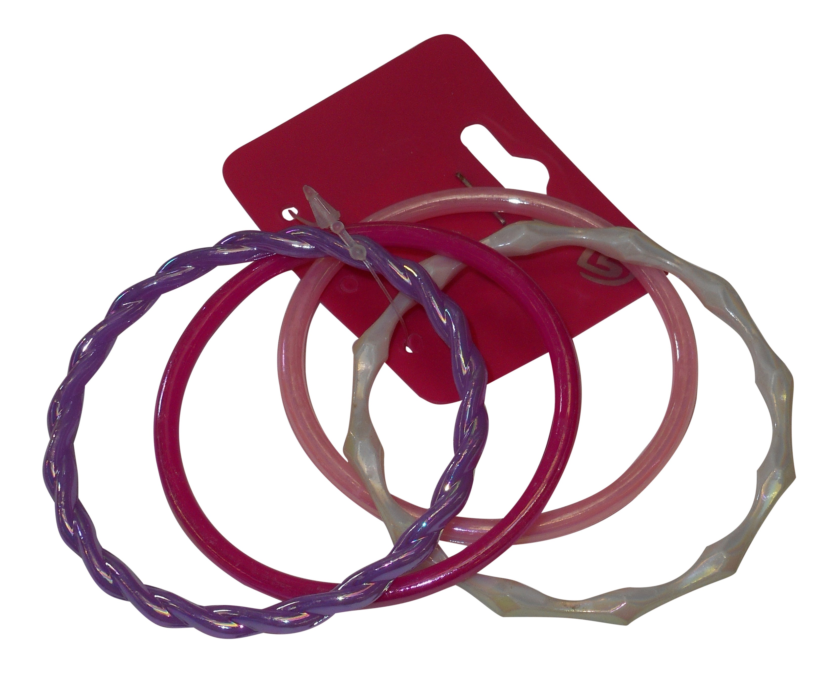 Pack of 4 Girls Bracelet Bangles Set - Assorted