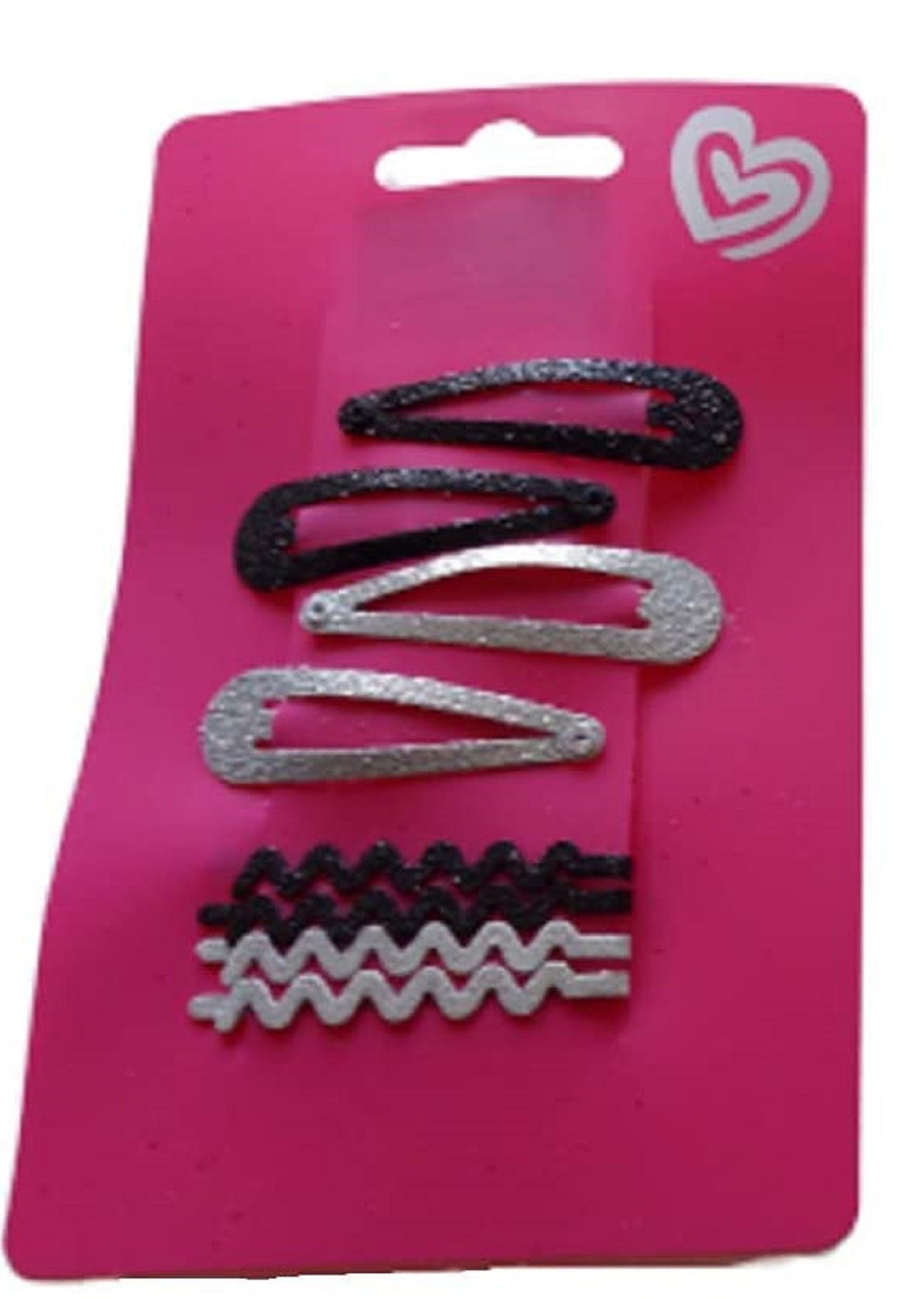 Glitter Hair Clips Bobby Pins Set