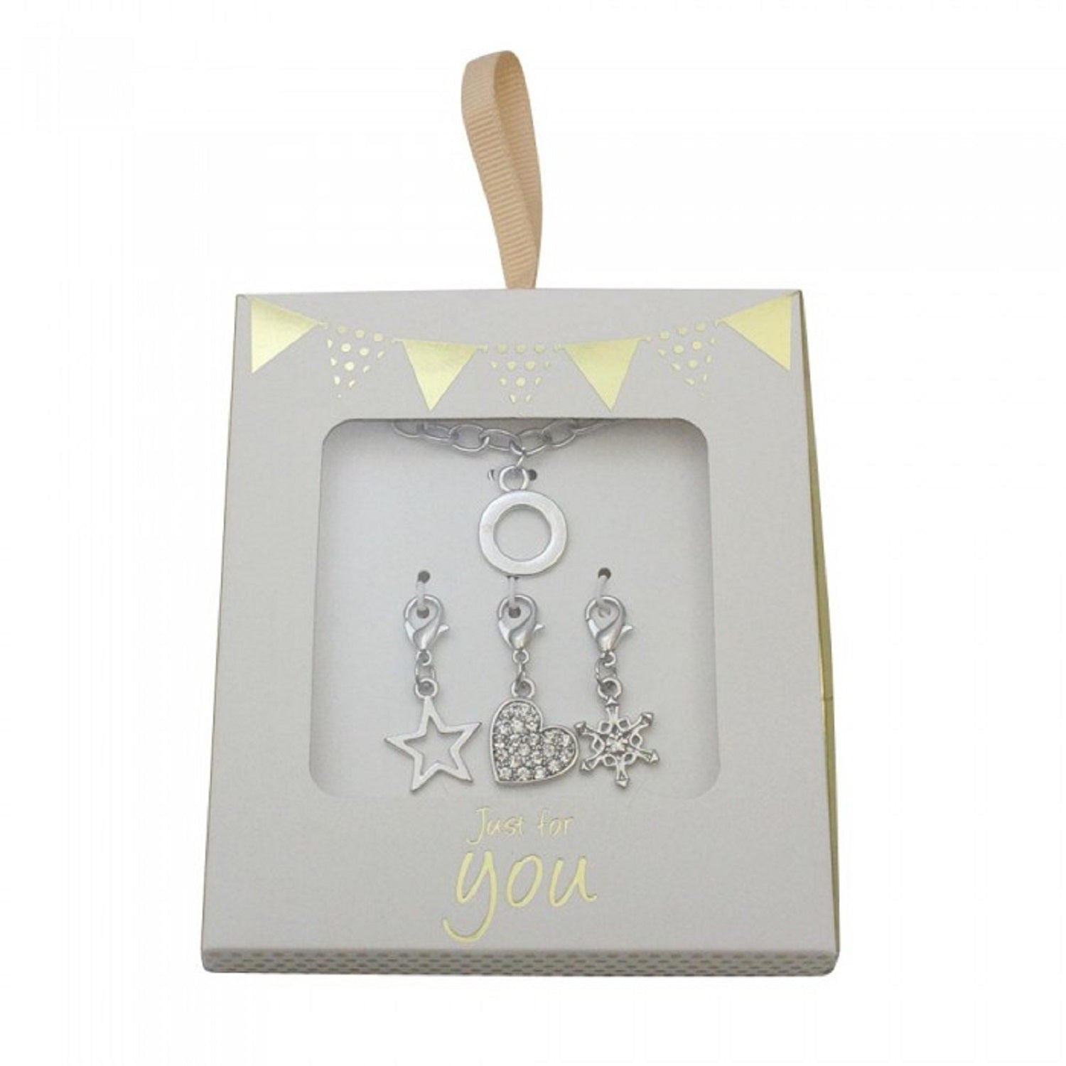 Charm Bracelet & Charms Jewellery Gift Set