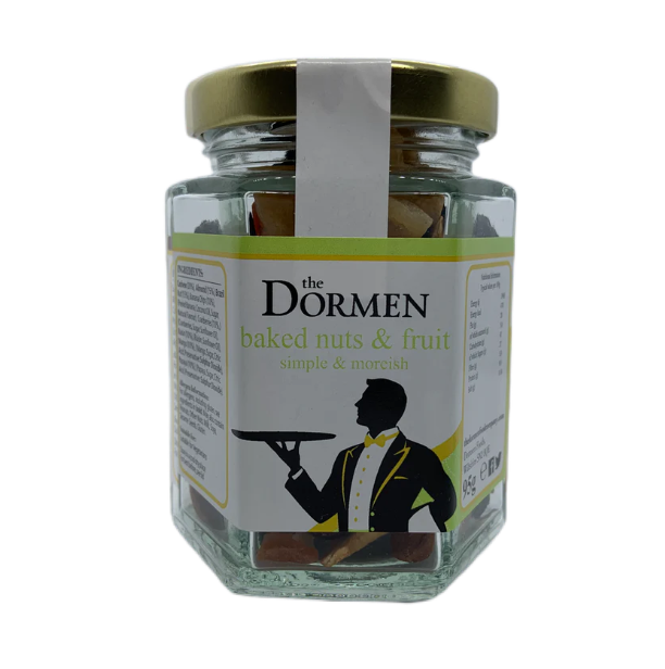 The Dormen Baked Nuts & Dried Fruit Snack Jar 95g | Premium Mixed Nuts & Fruit