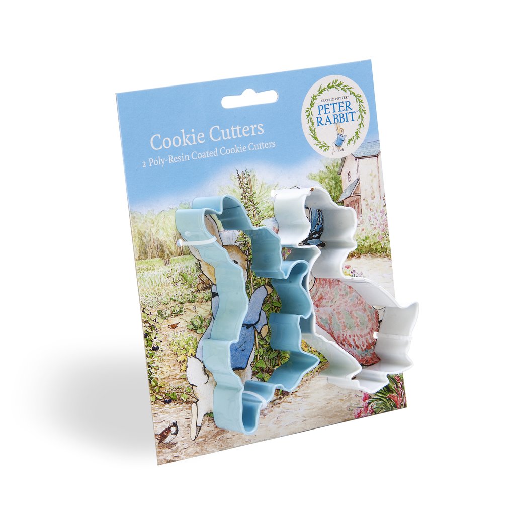 Peter Rabbit Poly-Resin Coated Cookie Cutter Set