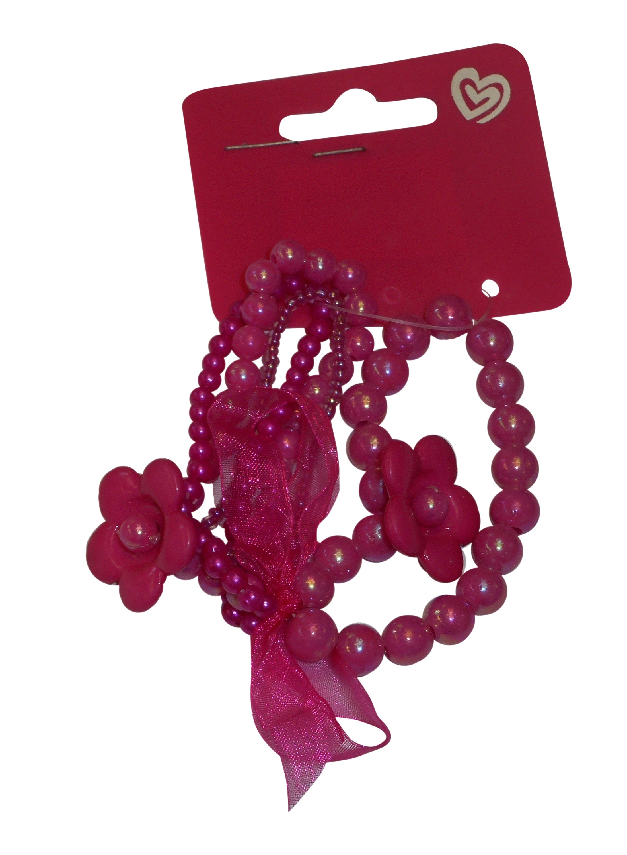 Pack of 4 Girls Beads Bracelets Set