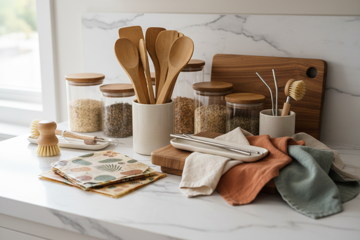 ECO-FRIENDLY KITCHEN ACCESSORIES