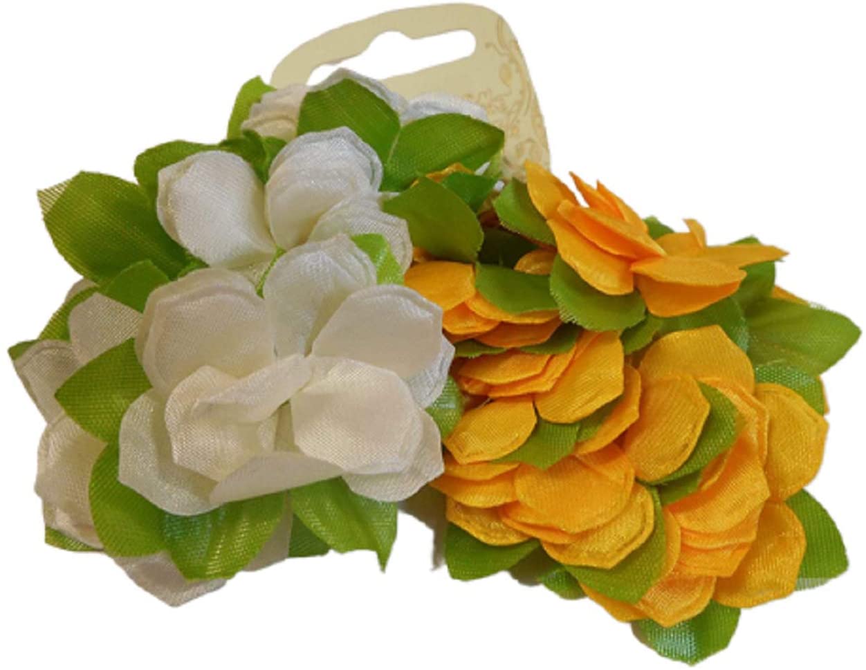 Pack of 2 Flower Hair Scrunchies