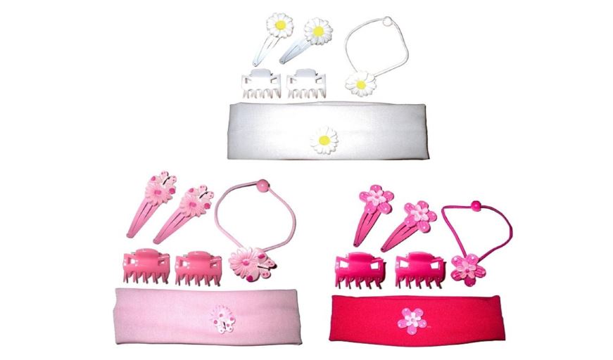 Girls School Hair Accessories Set