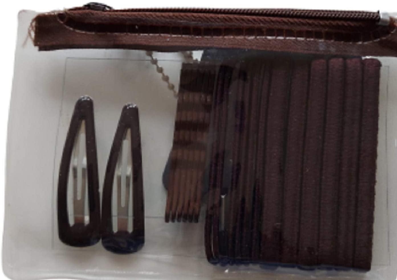 Girls Hair Styling Accessories Set Brown