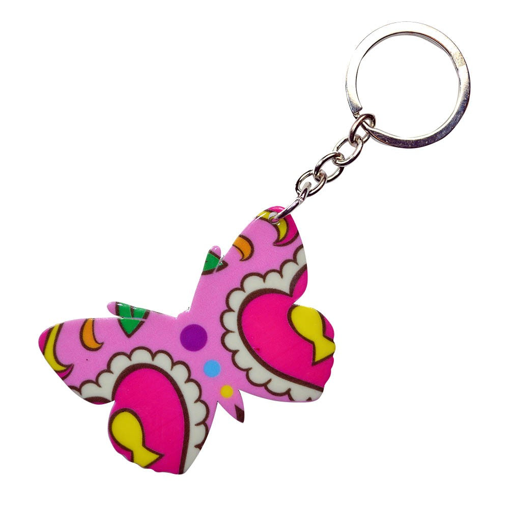 Butterfly Keyring