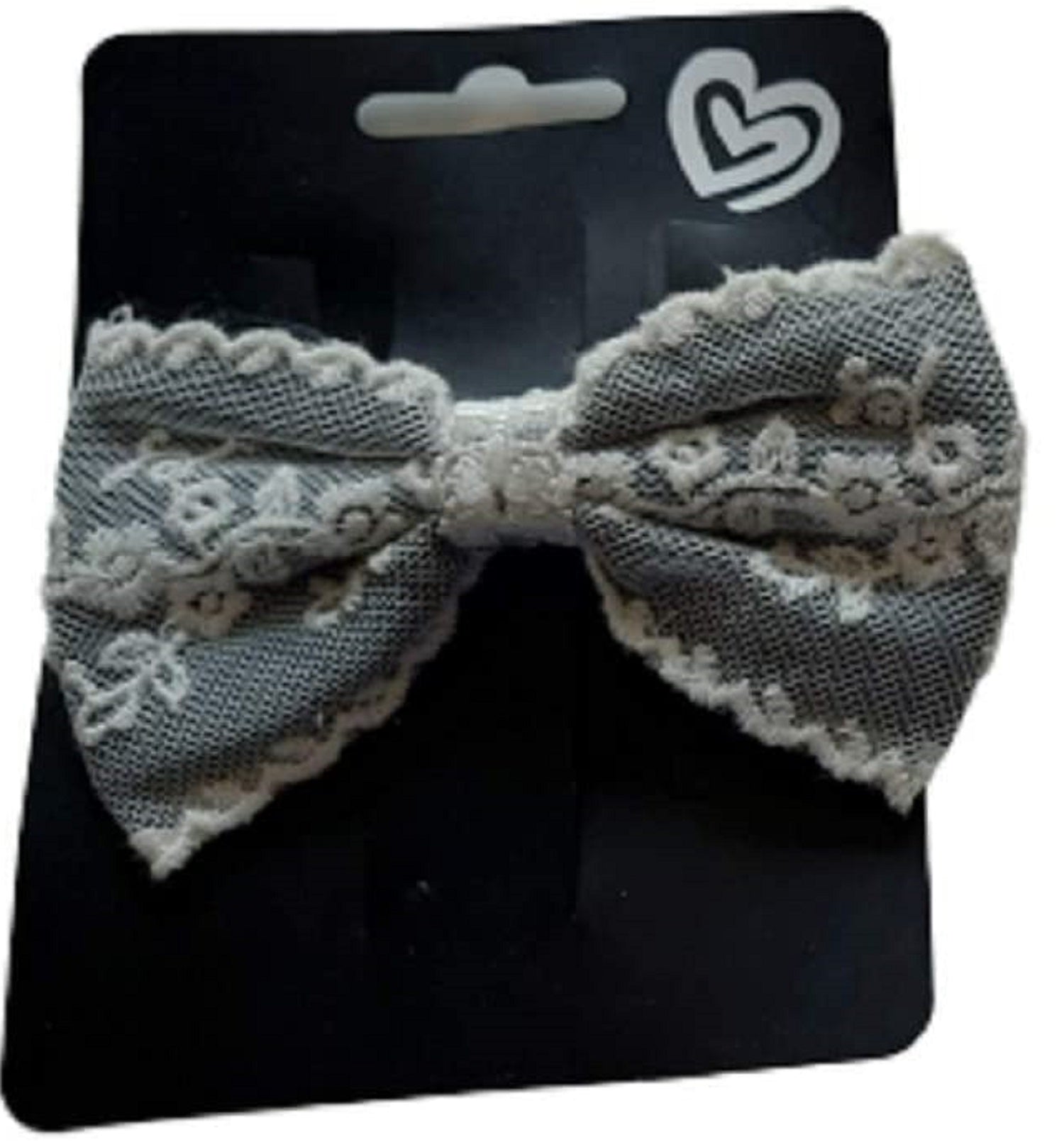 Lace Bow Hair Clip
