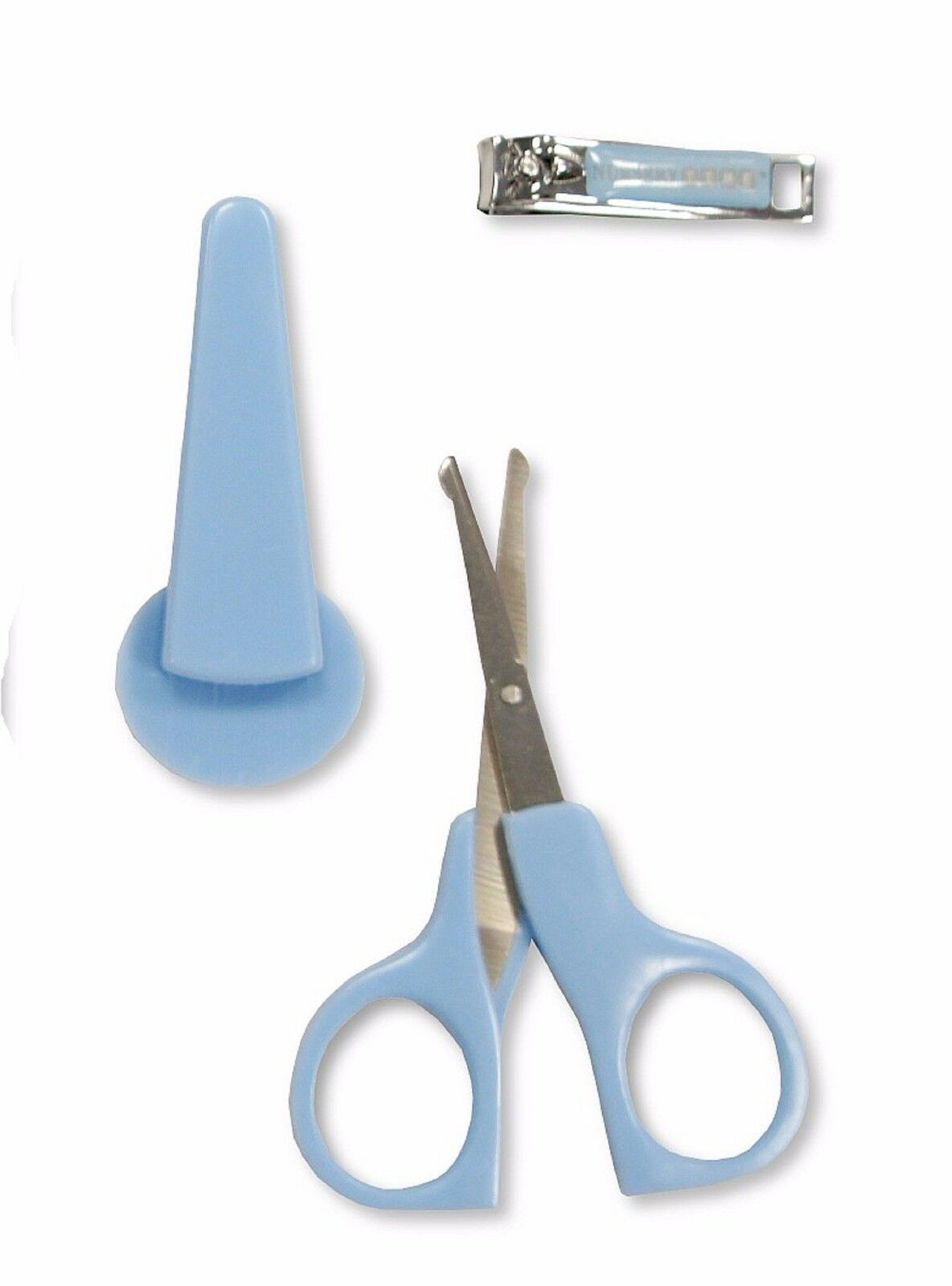 Baby Nail Clippers And Scissors Grooming Kit Blue