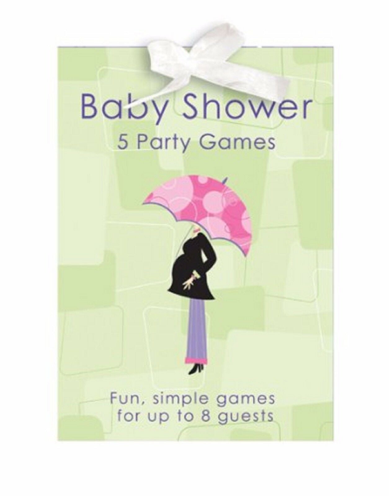 Mod Mom Baby Shower 5 Party Games Book
