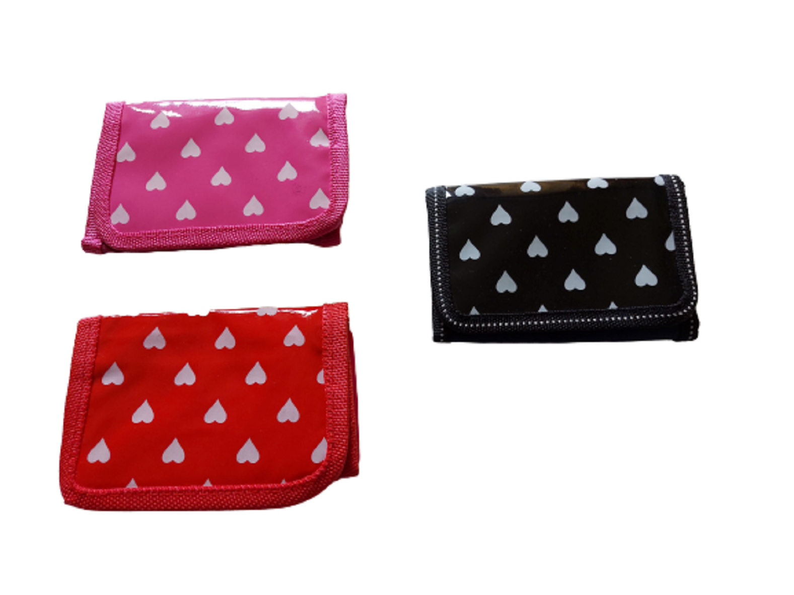 Hearts Coin Purse Wallet