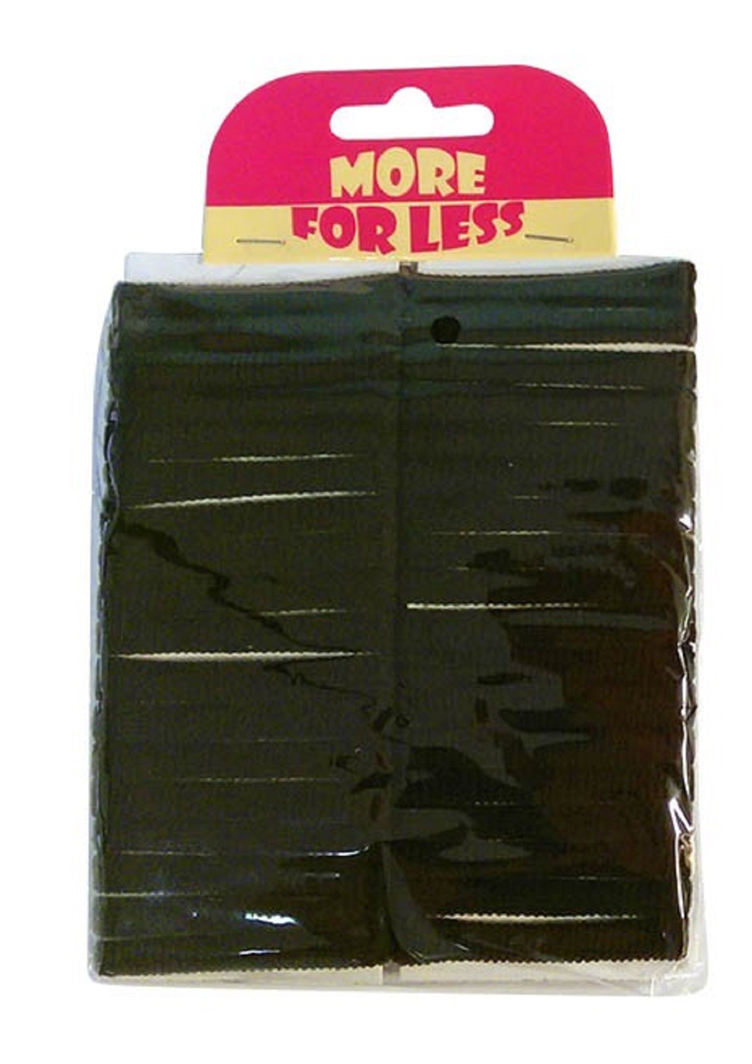 36 x Soft Hair Bands Ponios Hair Ties Ponytail Holders - Black