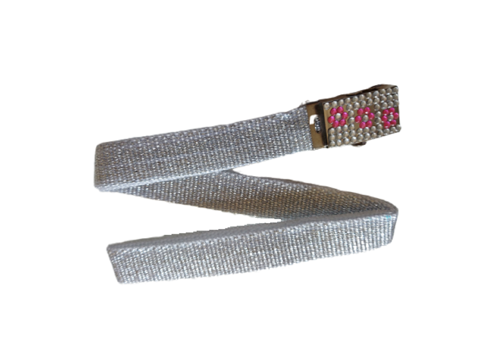Girls Fashion Waist Belt Silver