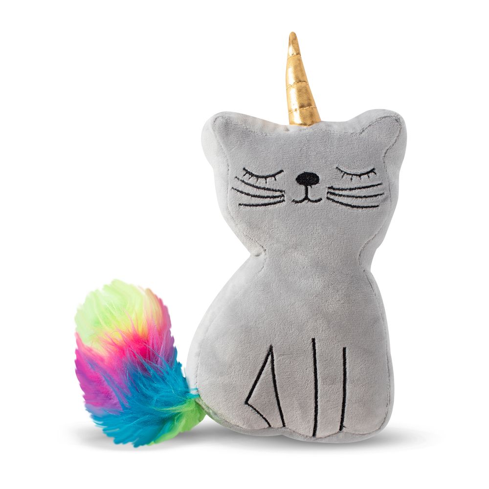 Caticorn Squeaky Dog Toy