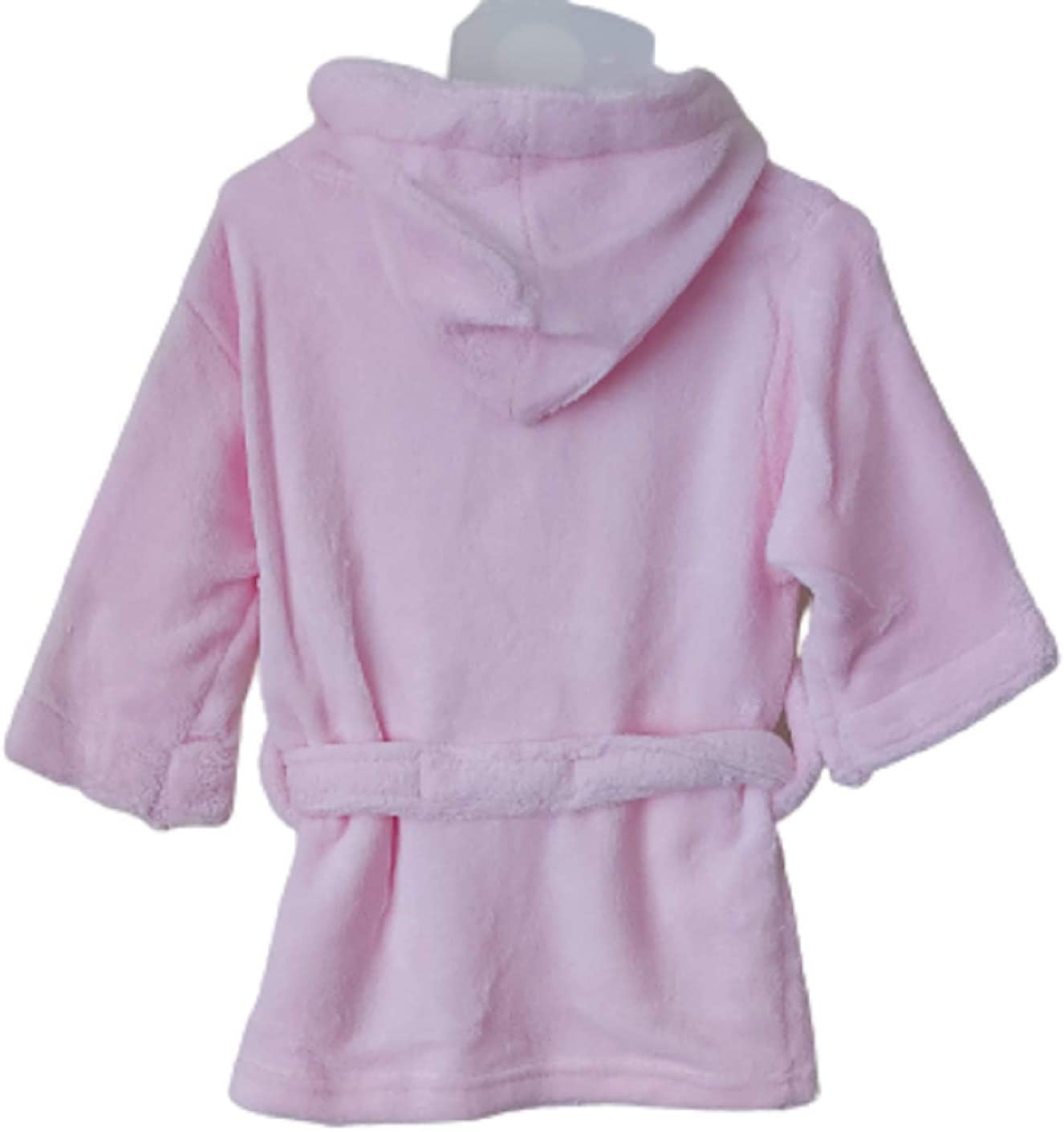 Kids Fleece Bathrobe Pink18/23 months