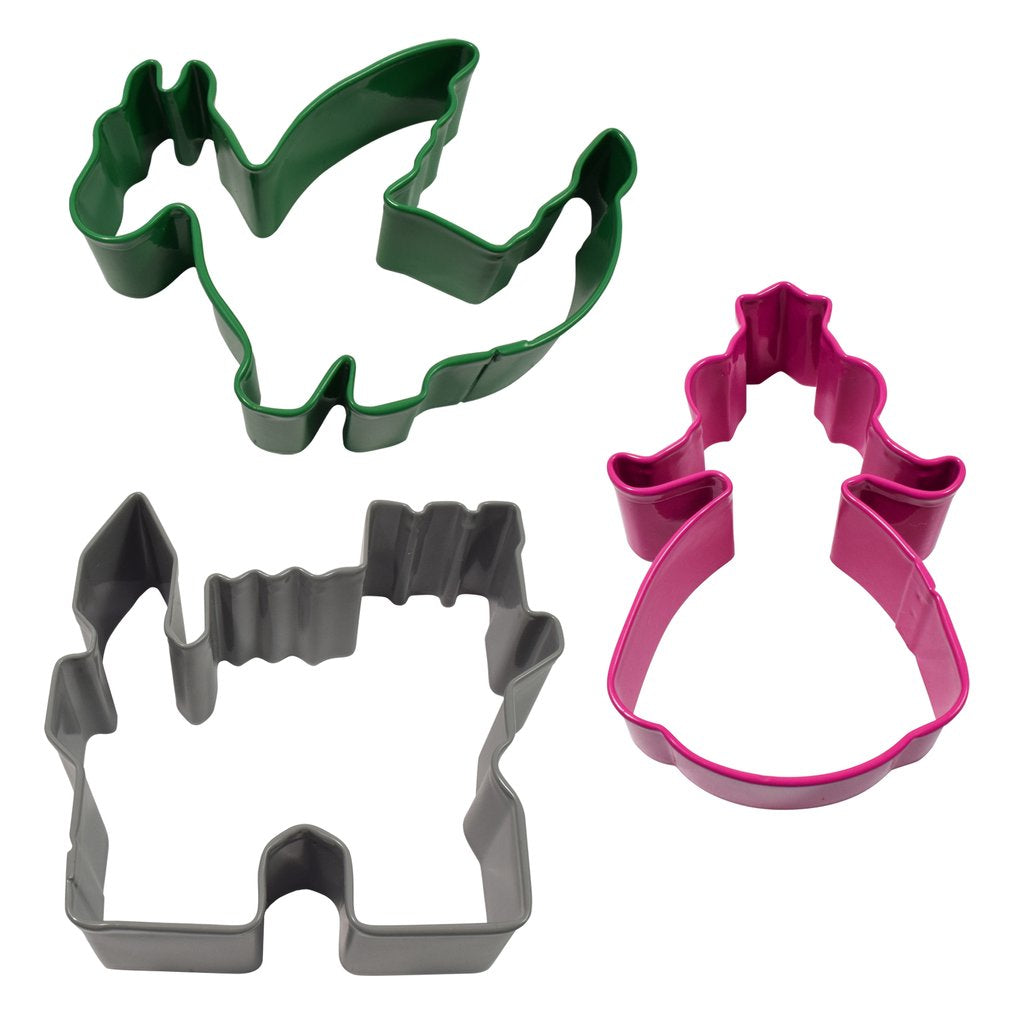 Fairy Tale Poly-Resin Coated Cookie Cutter Set