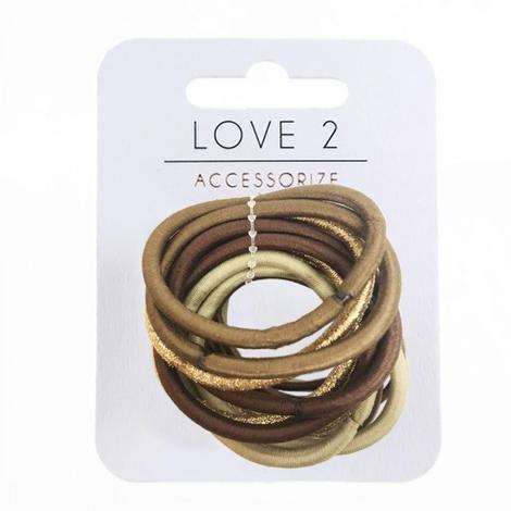 Hair Elastics Bobbles Set