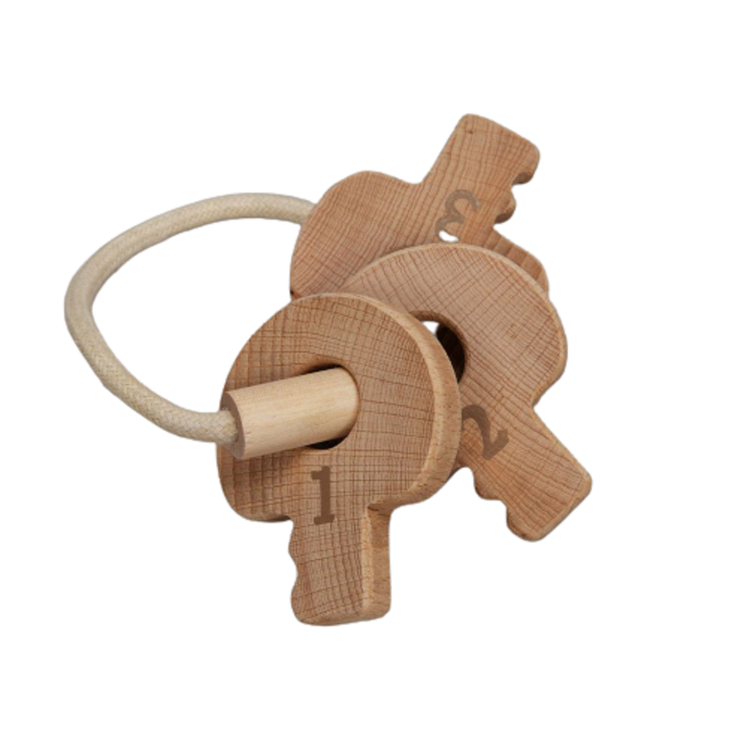 Bambino Wooden Toy Keys