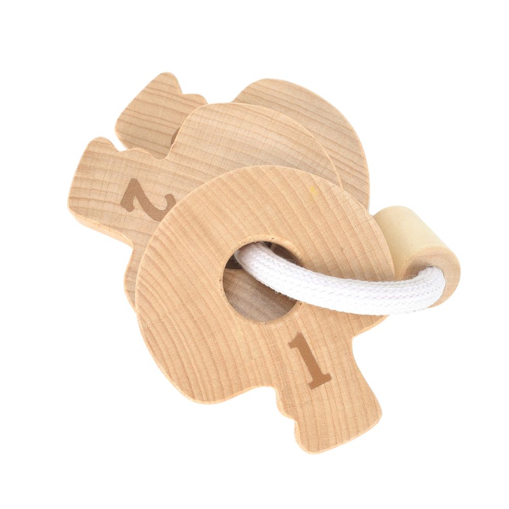 Bambino Wooden Toy Keys