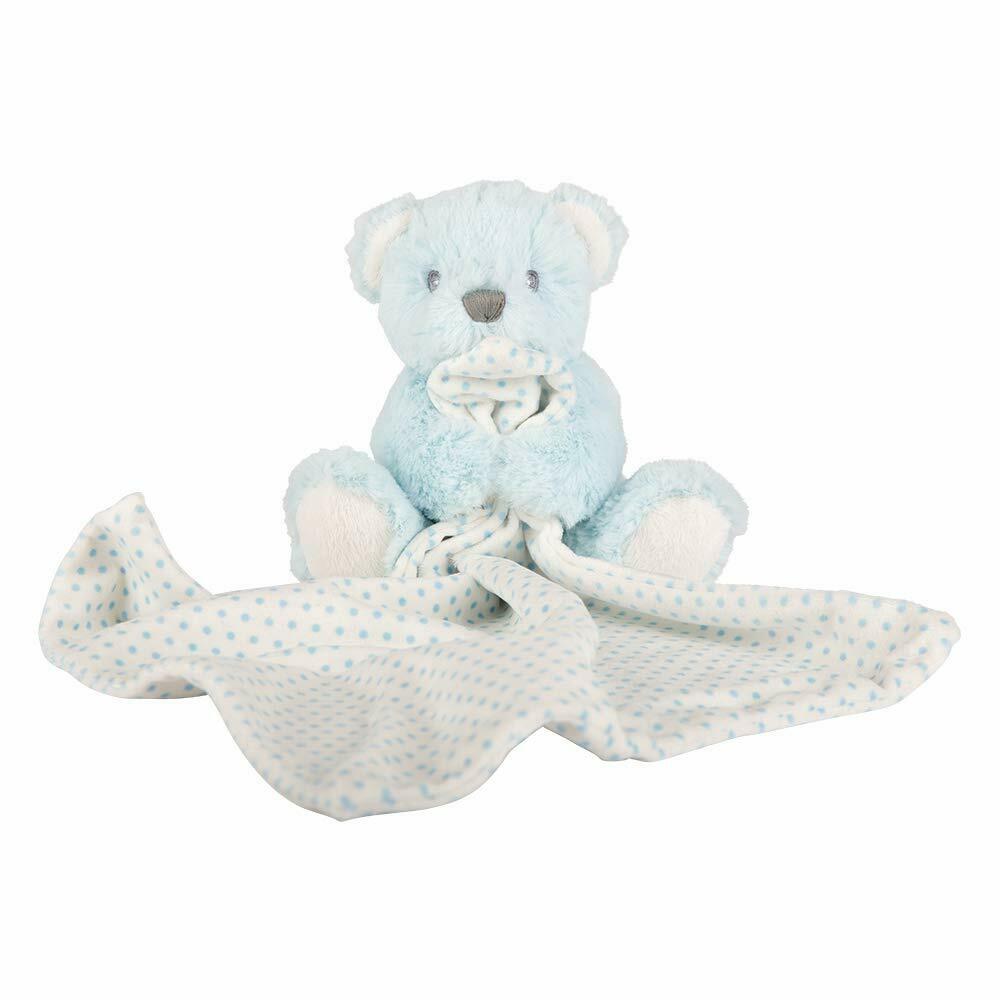 Blue Bear Baby Comforter Blanket