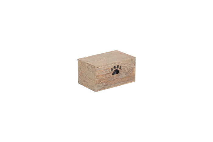 Wooden Dog Treat Box