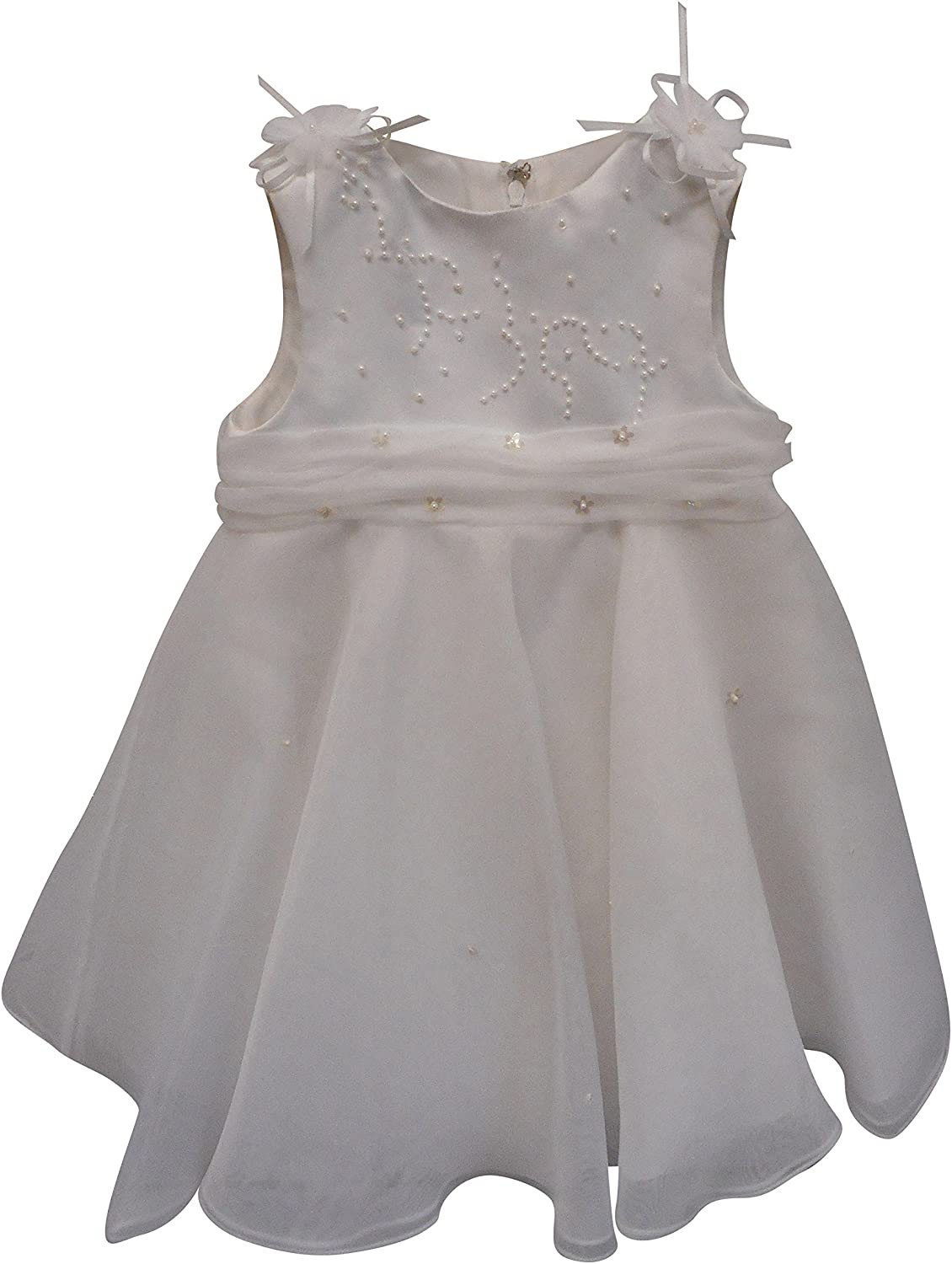 Sarah Louise Girls Occasion Dress White