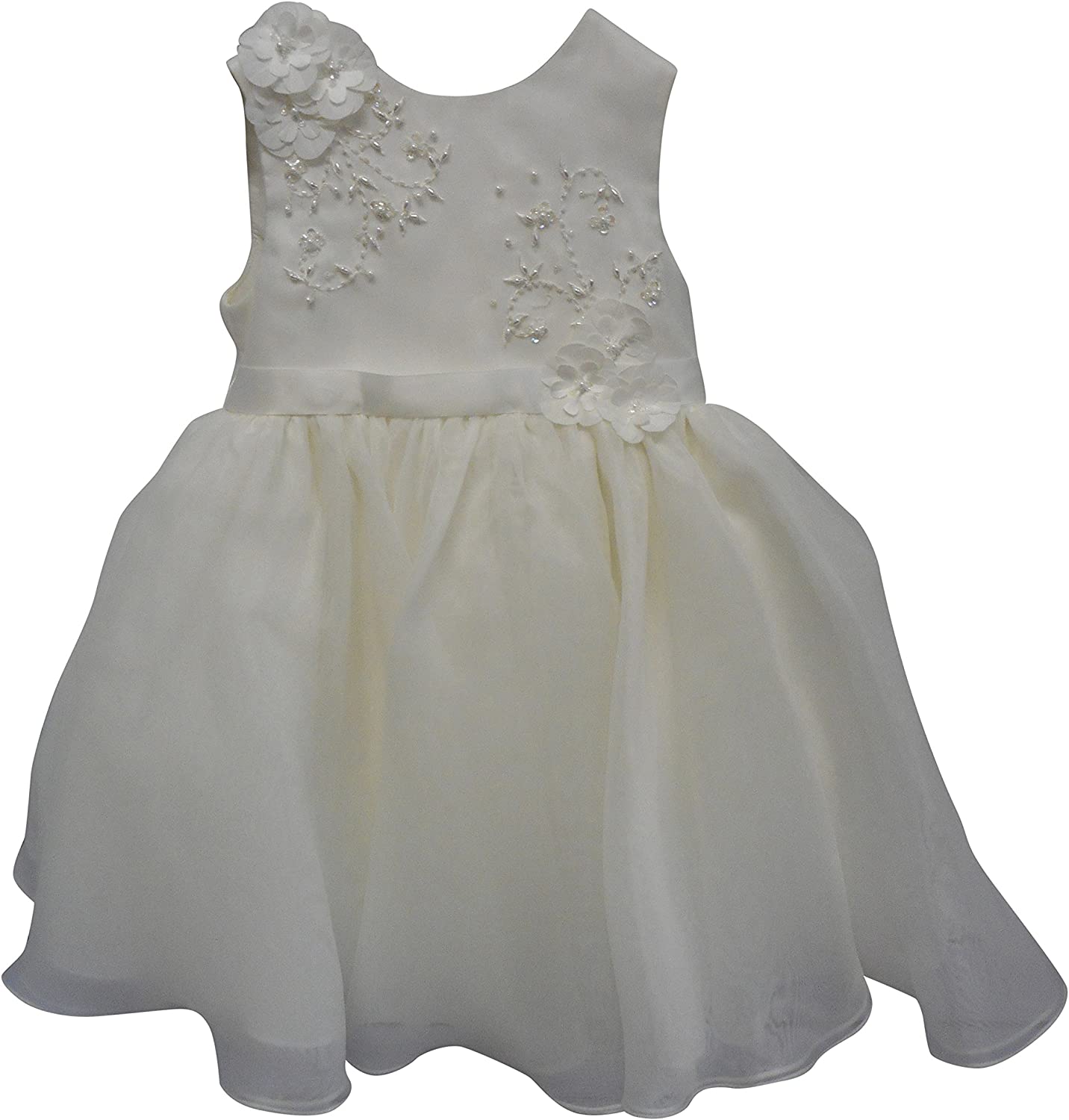 Sarah Louise Girls Occasion Dress Cream 18 Months