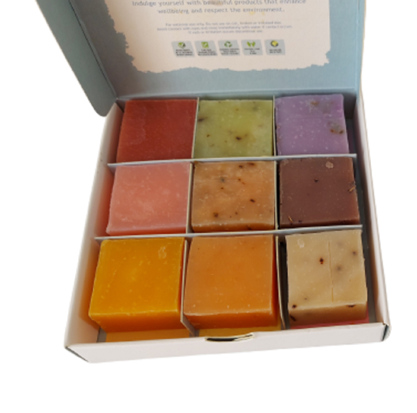 Handmade Natural Soap Collection - Set of 9