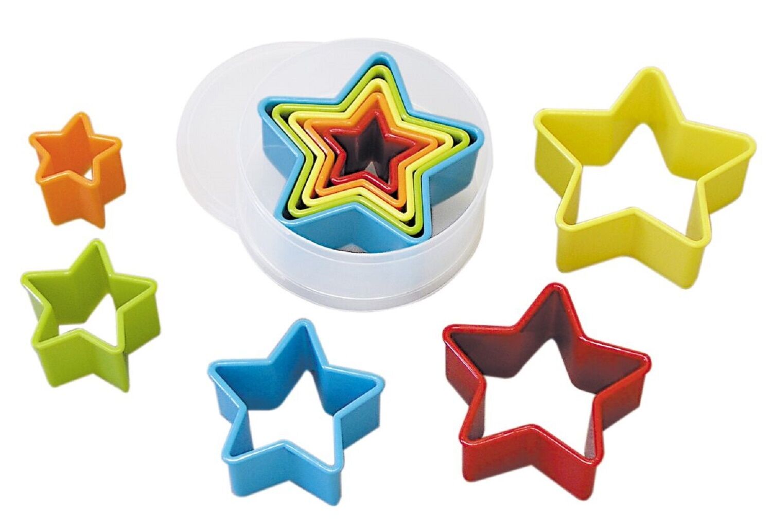 Memory Making Stars Cookie Cutters Biscuits Moulds Set - Pack of 5