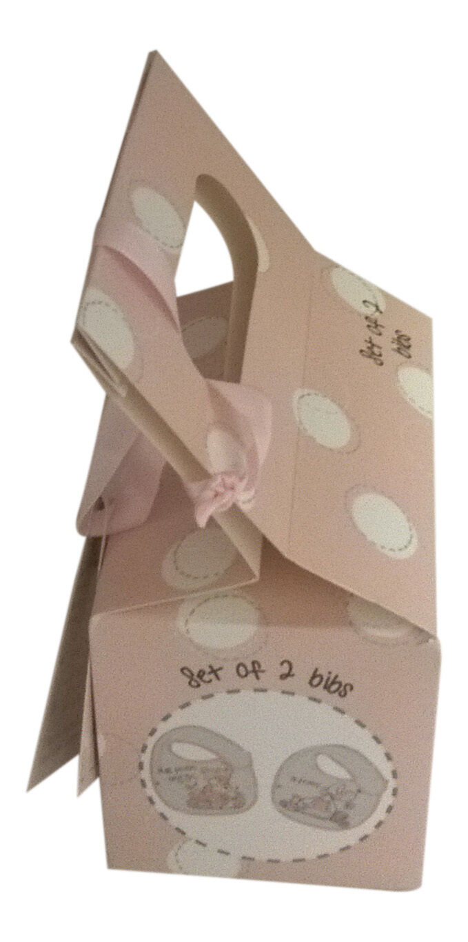 Tracey Russell Precious Little Girl Gift Set Pink - Pack of 2 Baby Bibs